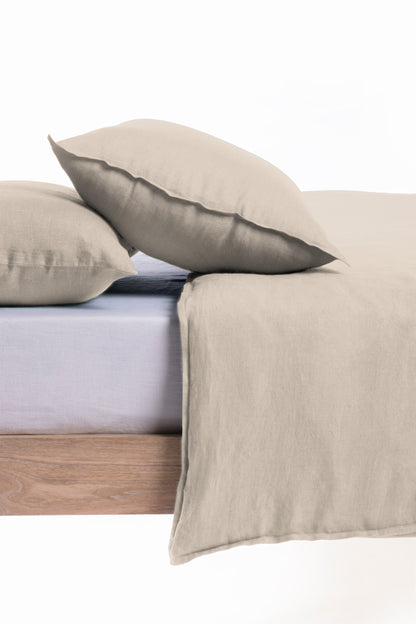 Linen Slumber Solid Duvet Cover