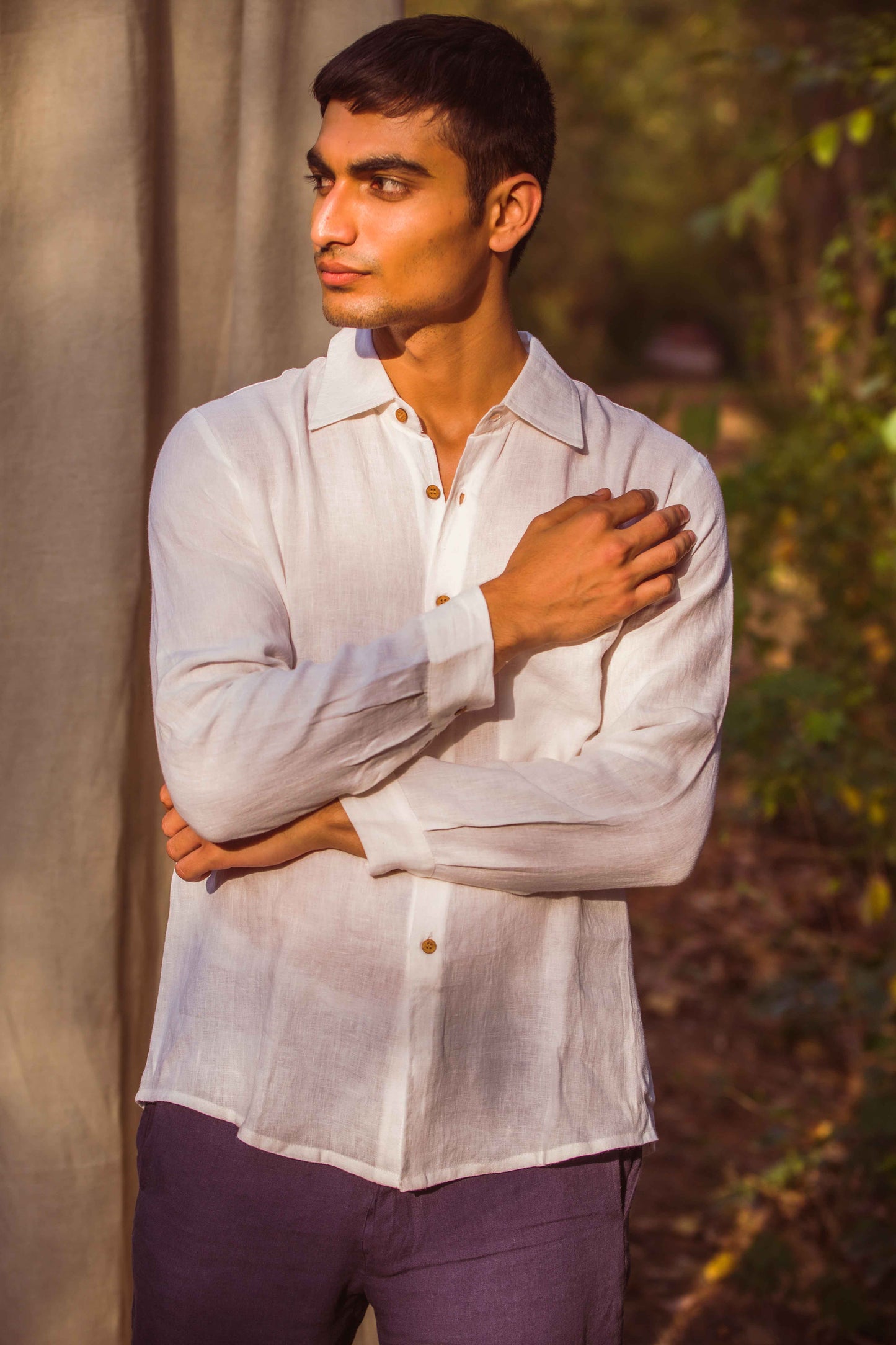 Linen Leo Shirt