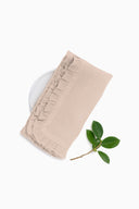 Linen Ruffle Medley Napkin Set