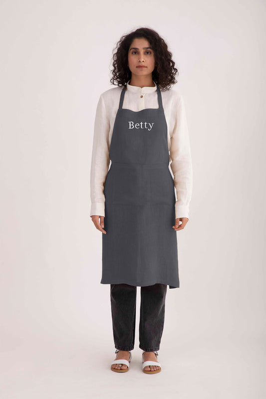 Linen Personalized Apron