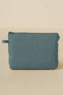 Linen Slumber Solid Small Pouch