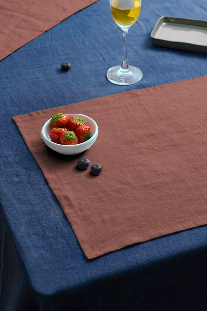 Linen Slumber Solid Placemat Set