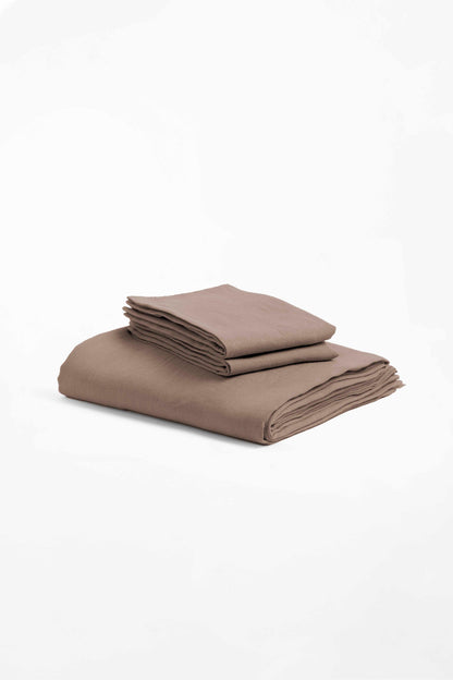 Linen Slumber Solid Bedsheet