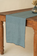 Linen Grey Needled Table Runner