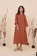 Linen Kira Shirt Dress