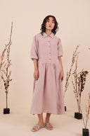 Linen Magnolia Dress