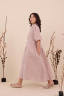 Linen Magnolia Dress