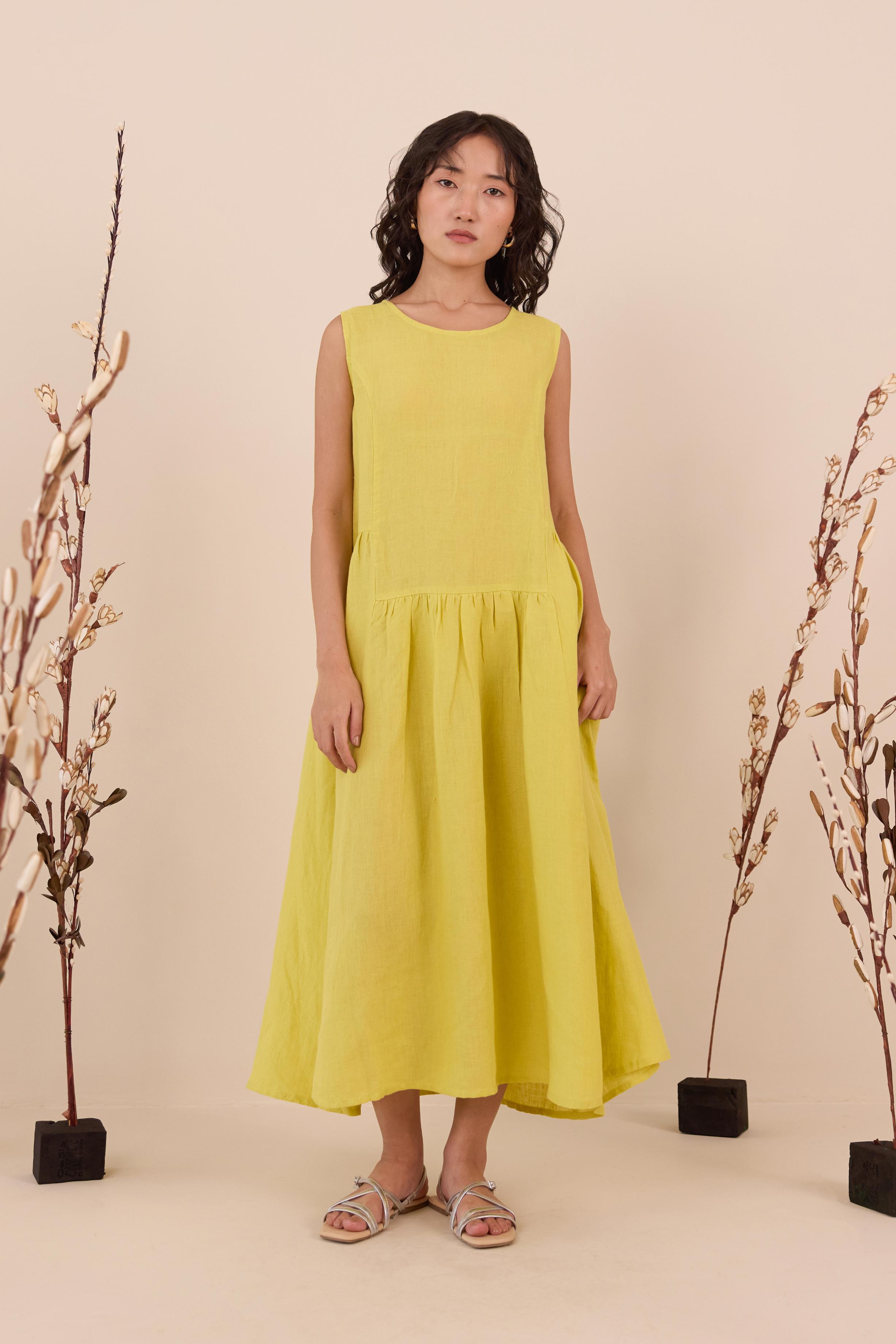 Linen Penelope Dress