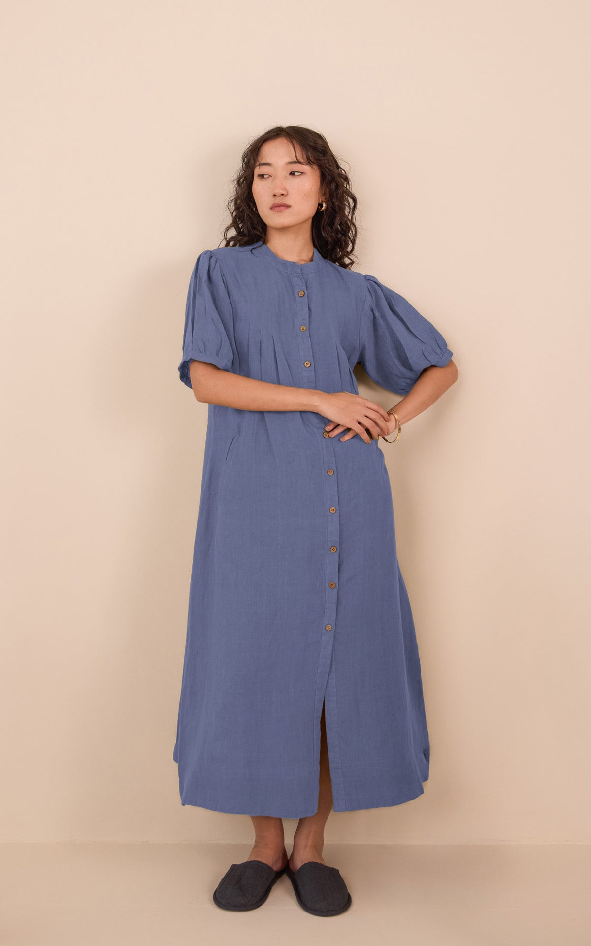 Linen Viore Dress
