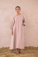 Linen Peach Dress