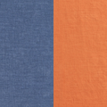 Vintage Blue + Sunset Orange