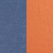 Vintage Blue + Sunset Orange