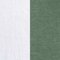 Angora White + Retro Green
