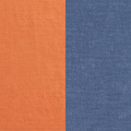 Sunset Orange + Vintage Blue