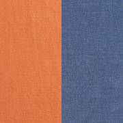 Sunset Orange + Vintage Blue
