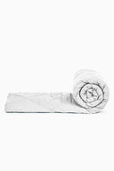 Linen Monotone Hand Quilted Quilt