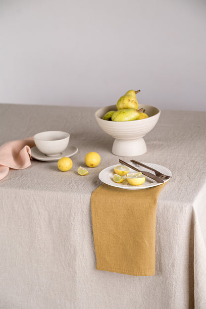 Linen Slumber Solid Napkin Set