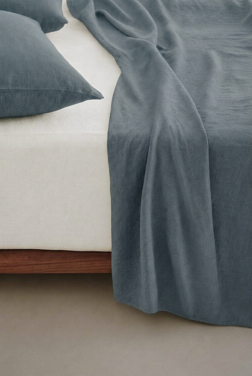 Linen Slumber Solid Bedsheet