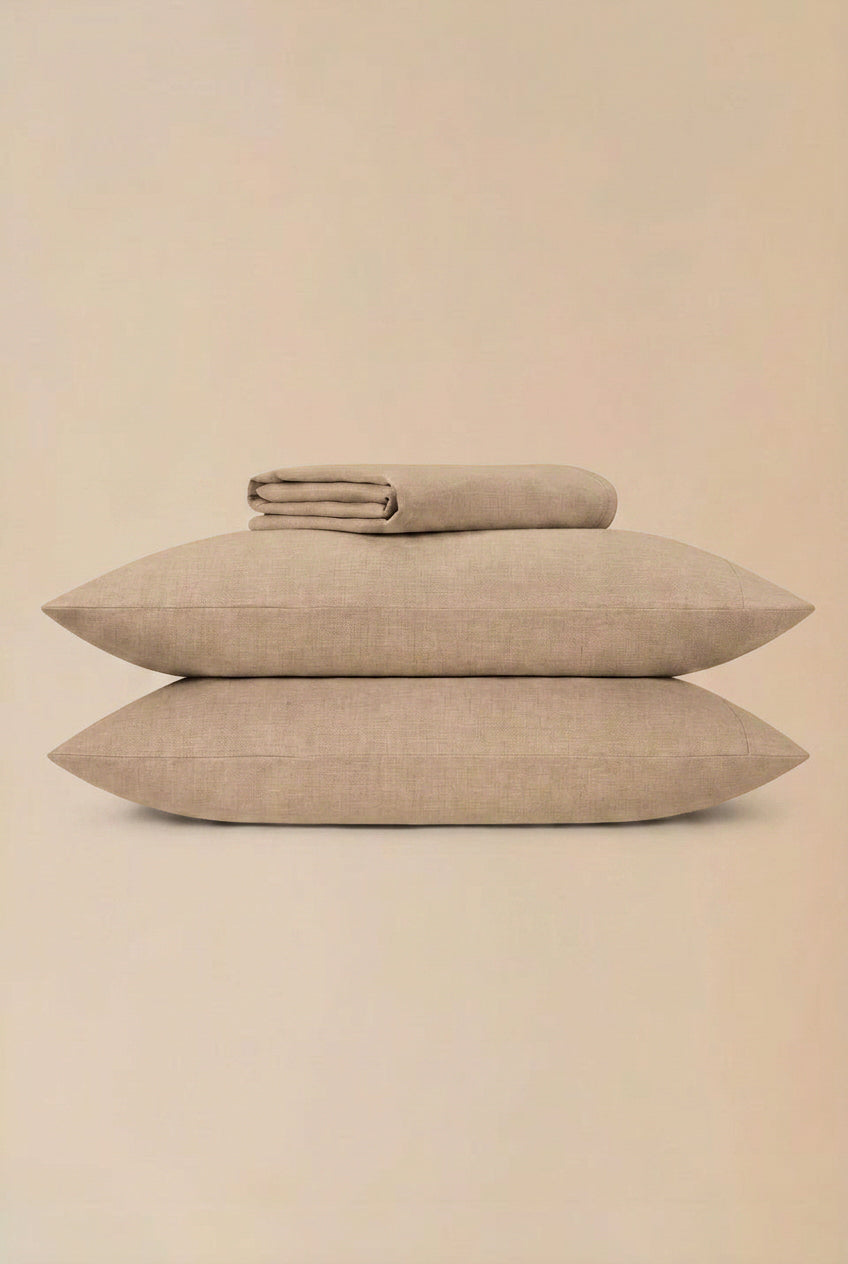 Linen Slumber Solid Bedsheet