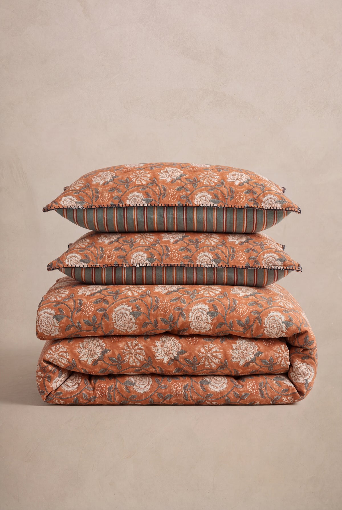 Linen Russet Duvet Cover