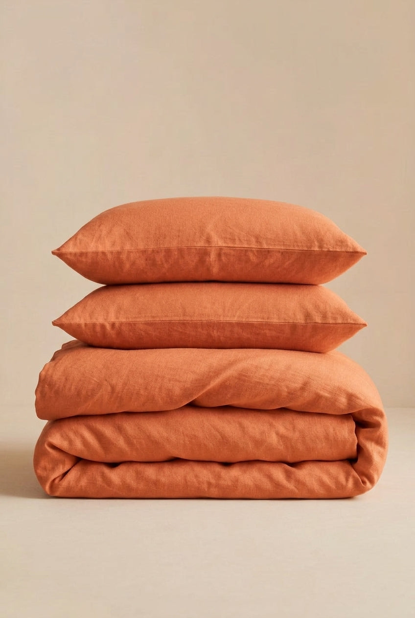 Linen Slumber Solid Duvet Cover