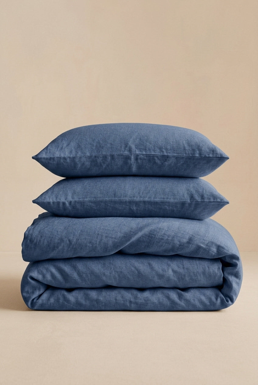 Linen Slumber Solid Duvet Cover