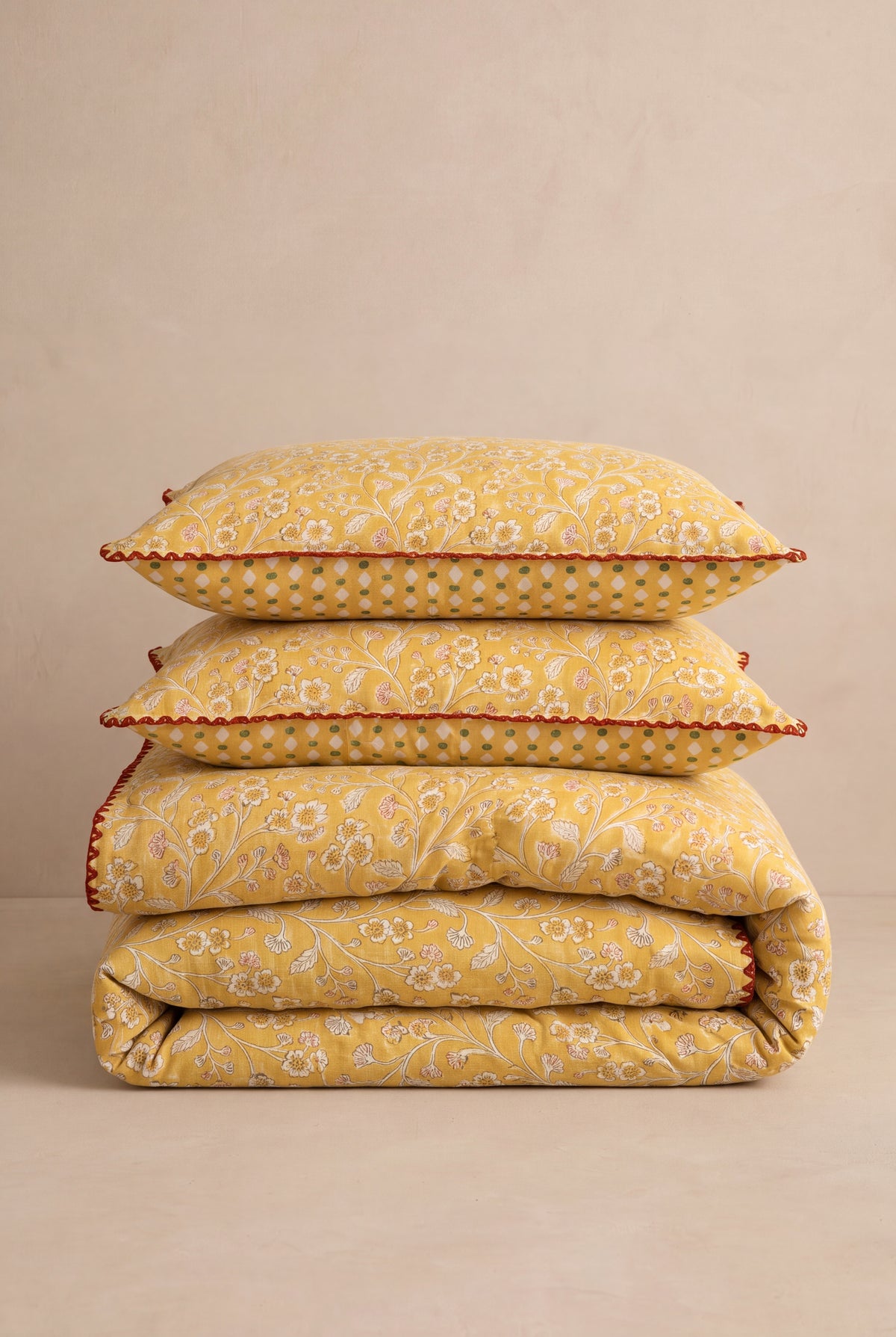 Linen Inlay Duvet Cover