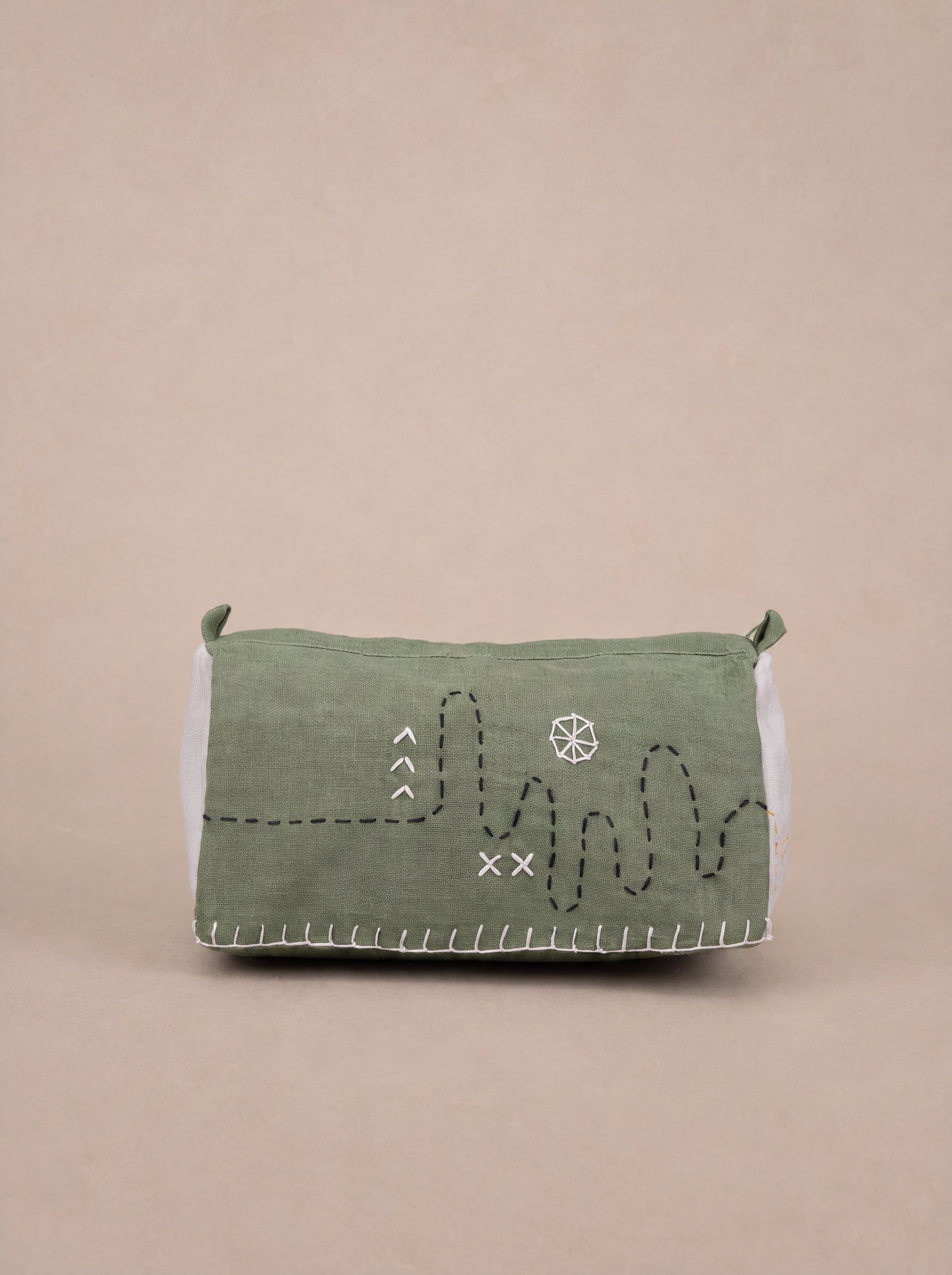 Linen Glint Pouch