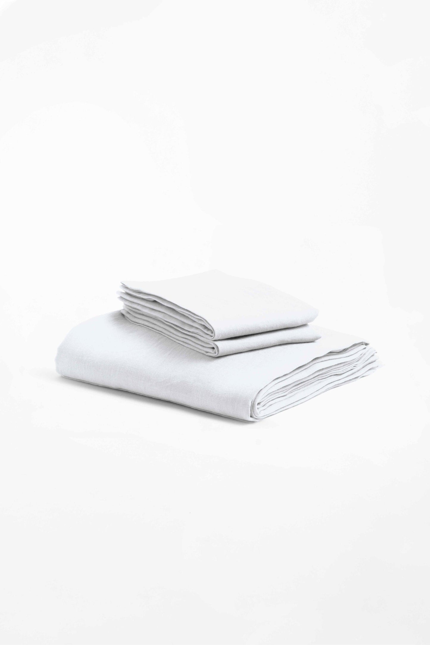 Linen Slumber Solid Bedsheet Set