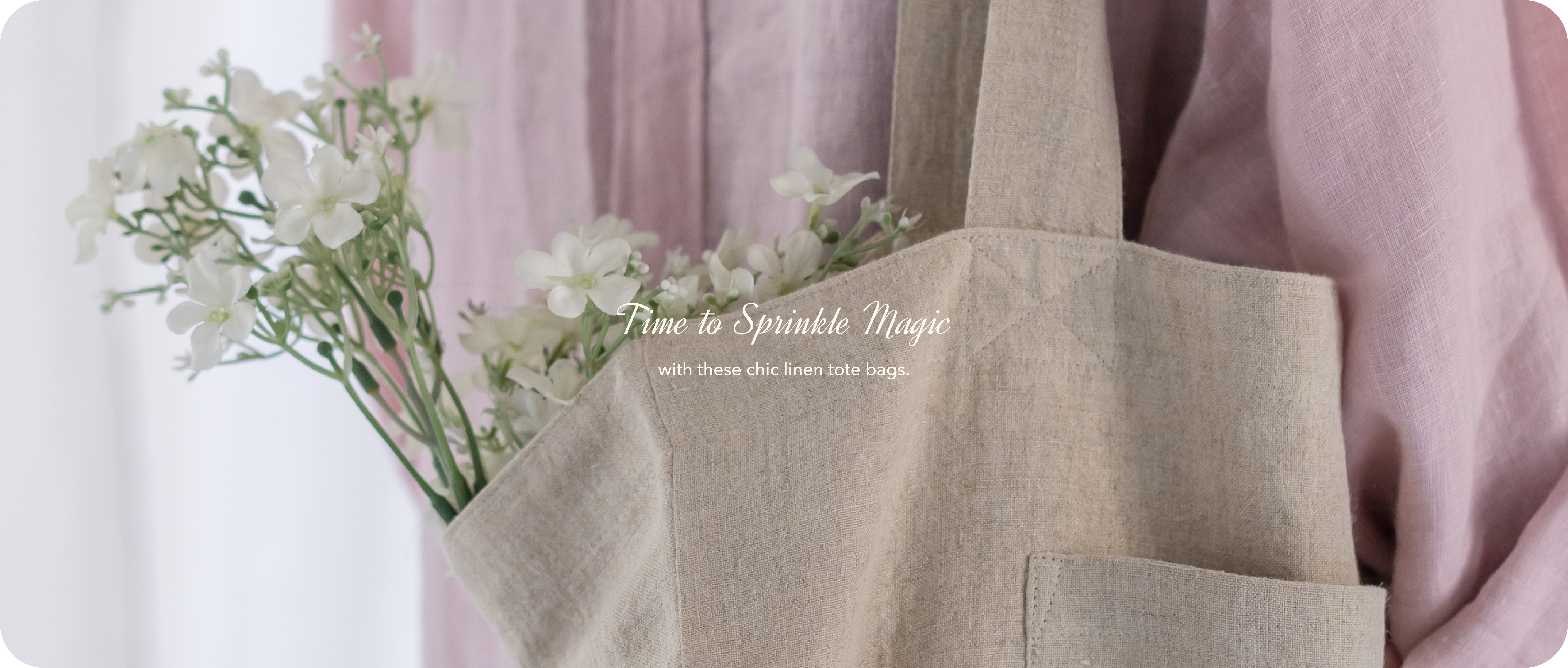 100% Pure Linen Bags and Totebags